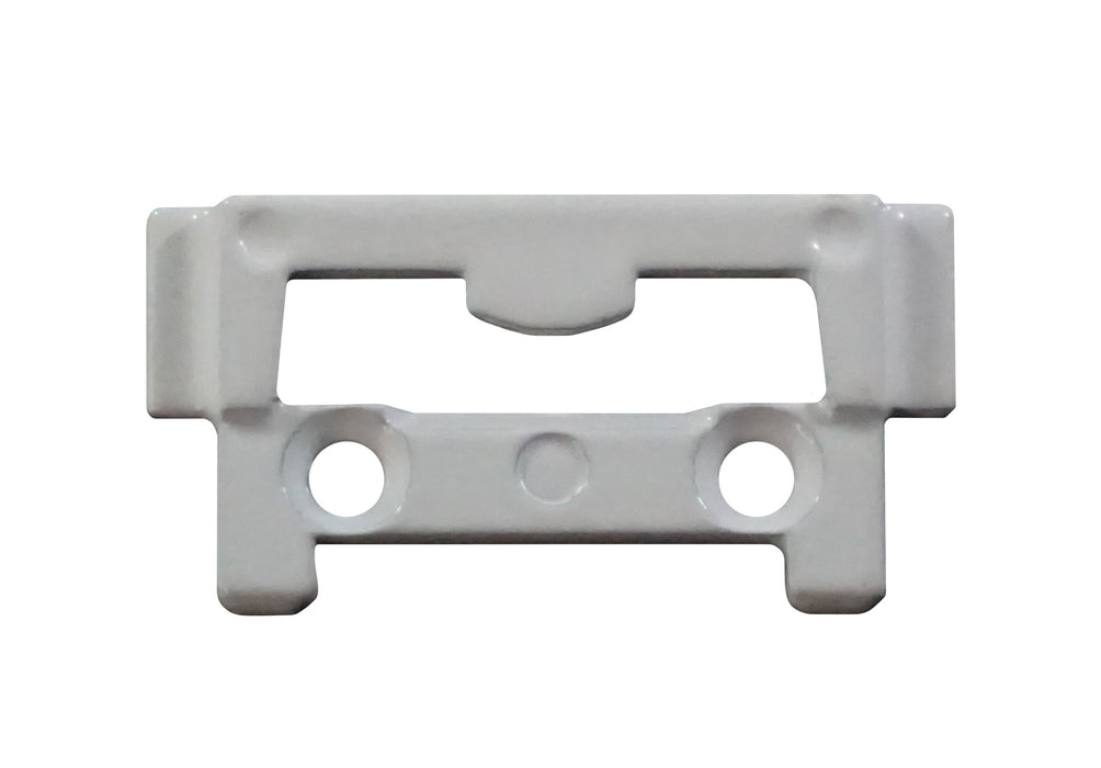 WRS 7/8" Face Mounted Keeper - White