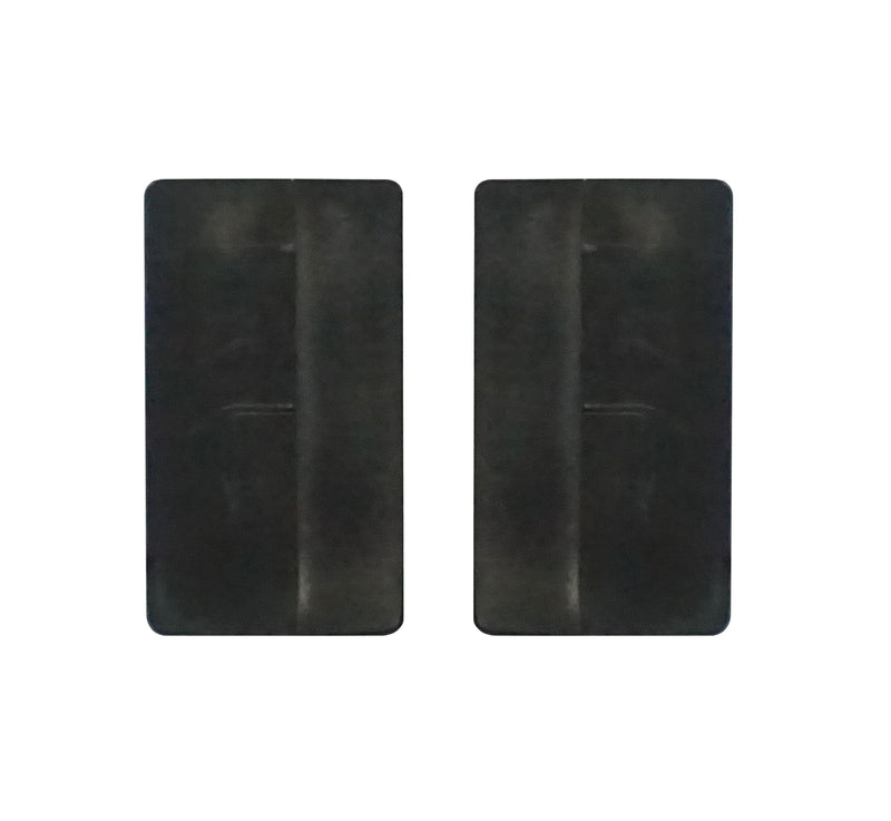 WRS Traco 1-9/32" Lower Dust Cap/Slide Guide Set  -  Black