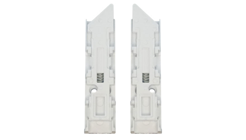 WRS Snap-In Tilt Latch Set (Without Thumb Buttons) - White