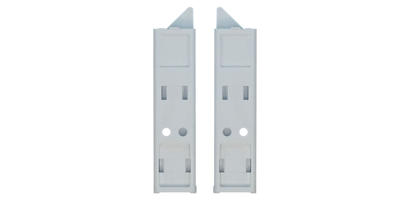 WRS Snap-In Tilt Latch Set (Without Thumb Buttons) - White