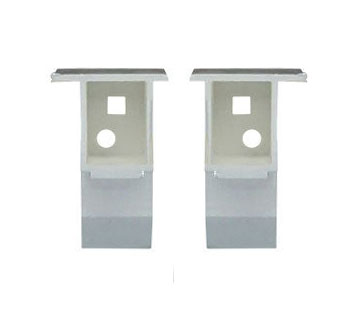 WRS 1-5/8" Left and Right Hand Sash Cam Set  -  White