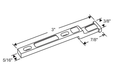 WRS 3" Pivot Bar - Die Cast