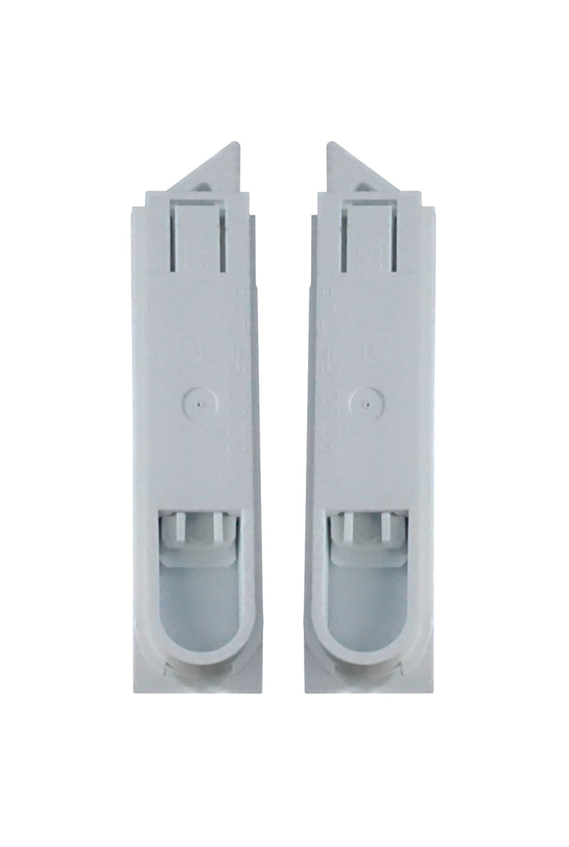 WRS 2-5/8" Tilt Latch Set - White 3/16" Snap