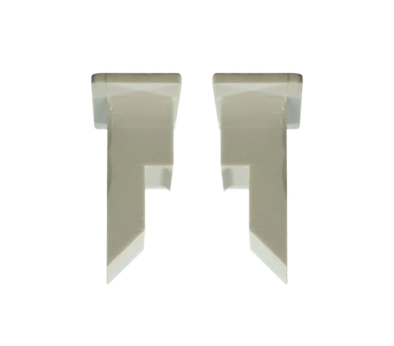 WRS Yale/Ogron 1-15/32" Left & Right Hand Sash Cam Set  -  White