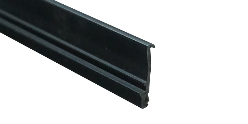 WRS Acorn 2300 Series New Style Black Rigid Glazing Bead - 5 Ft Stick