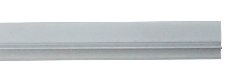 WRS Rigid Glazing Bead, White  -  6 Ft Stick