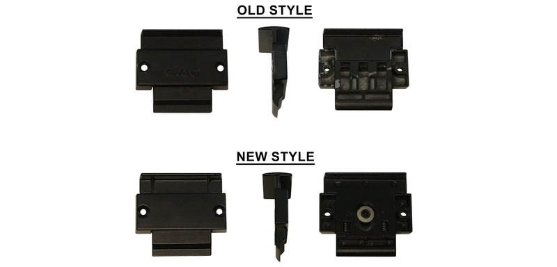 WRS Traco TR6000 Series Sliding Window Lock Assembly - Black