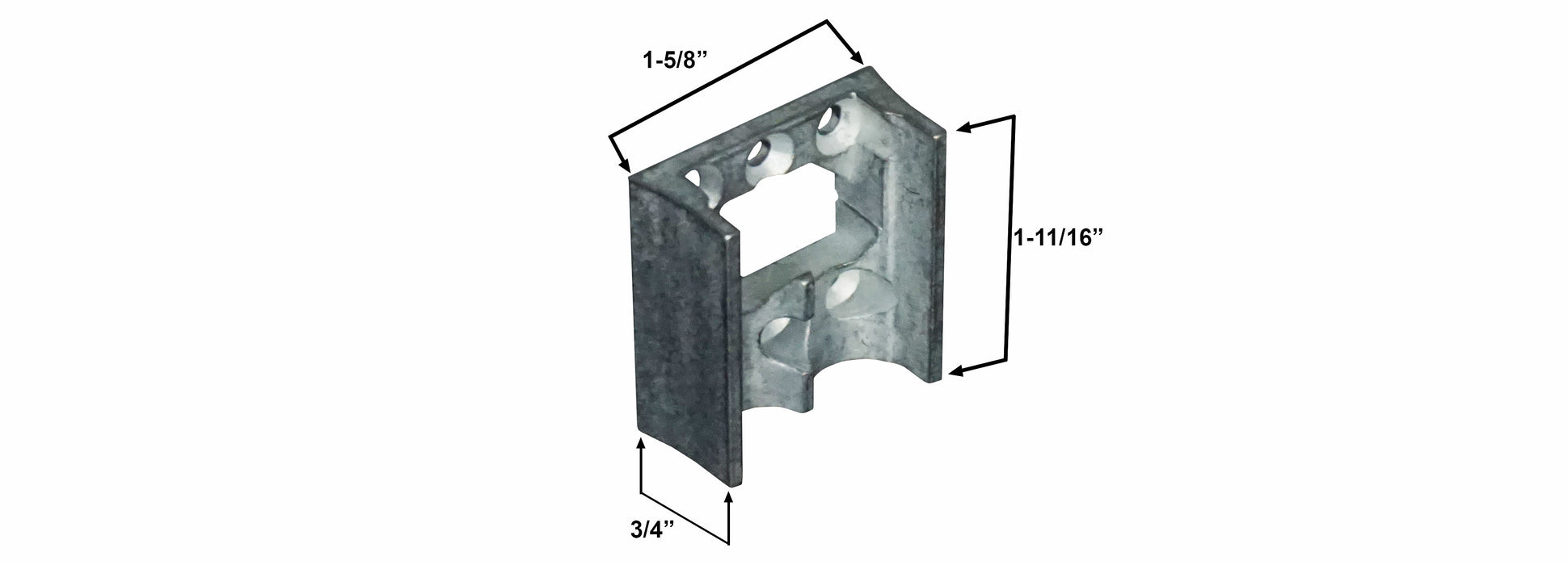 WRS Graham Die-Cast Sash Bracket - Large