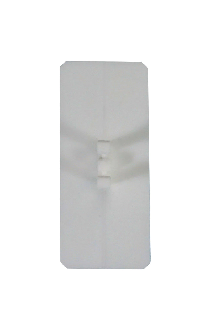 WRS 2" Thumb Button for Tilt Latches  -  White