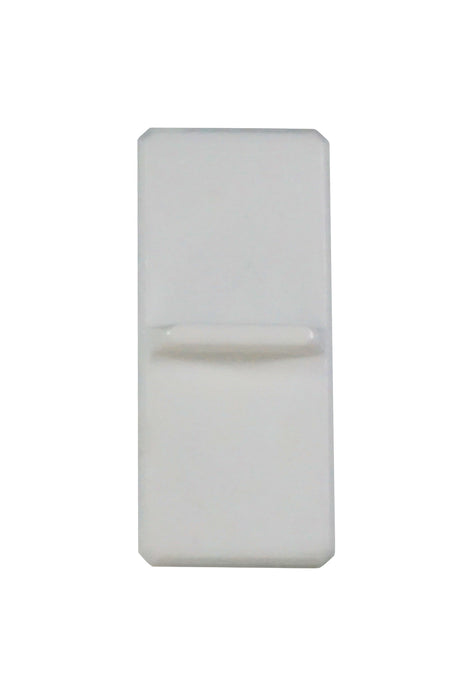 WRS 2" Thumb Button for Tilt Latches - White