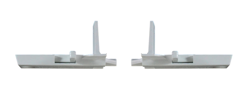 WRS Keller 2-11/32" Left and Right Hand Tilt Latch Set  -  White