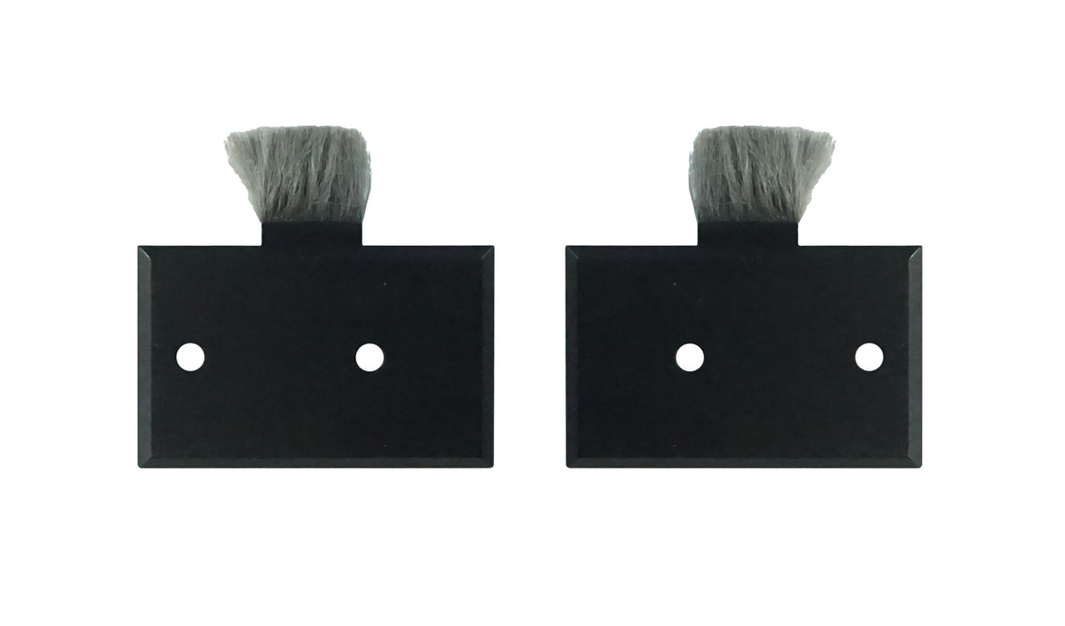 WRS EFCO Commercial Lower Sash Cap Set with Weatherstripping - Black