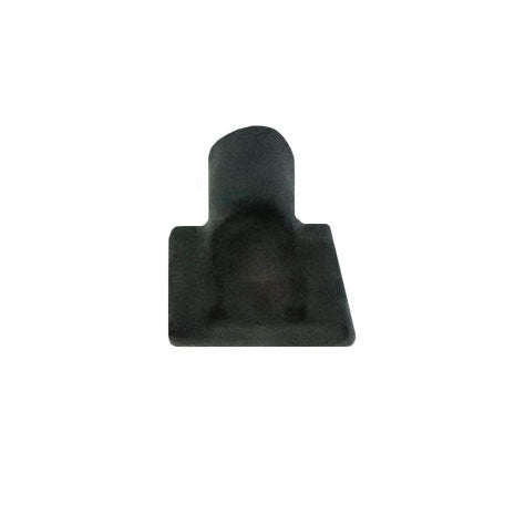 WRS .190" x .141" Black Bulb Seal Weather Stripping - 24 Ft Roll