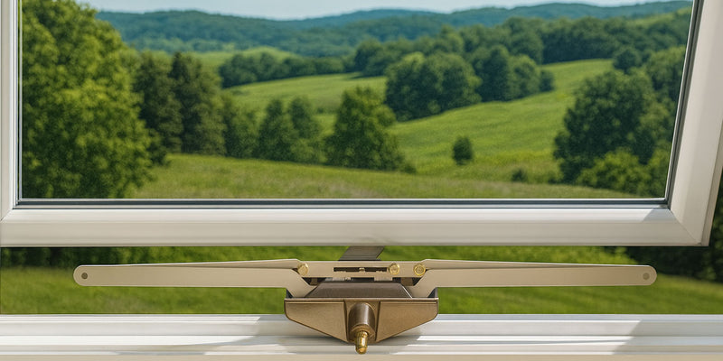 WRS Truth Single Pull Bronze Awning Operator - 21-1/2"