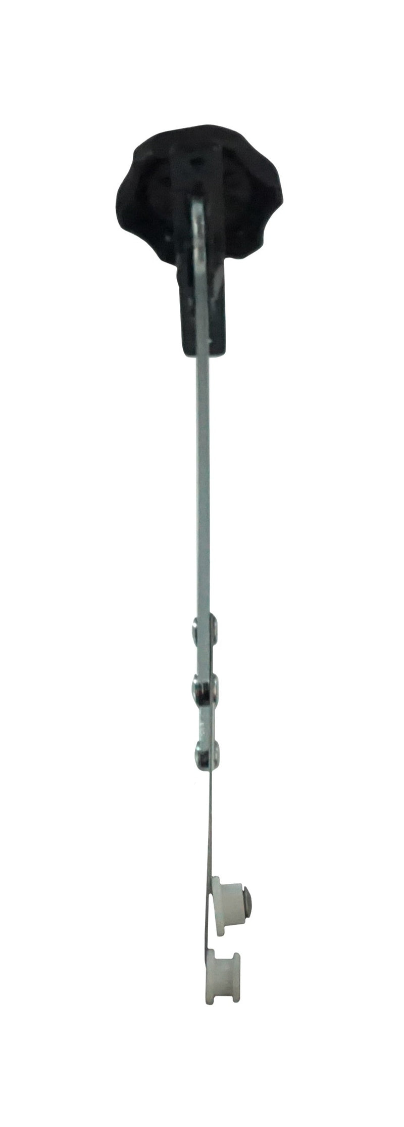 WRS Non-Handed Awning Style 9-1/2" Green House Operator and Handle Set  -  Black