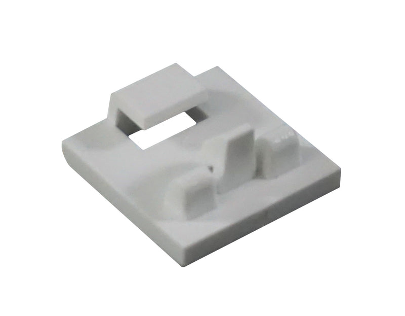 WRS 1/2" Nylon Snap-In Face Guide  -  White