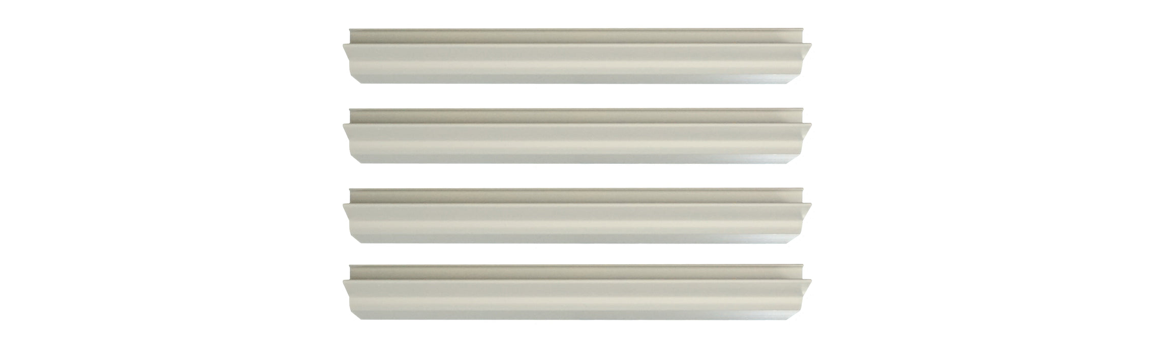 WRS 4" White Plastic Sash Stop - 4 Pack