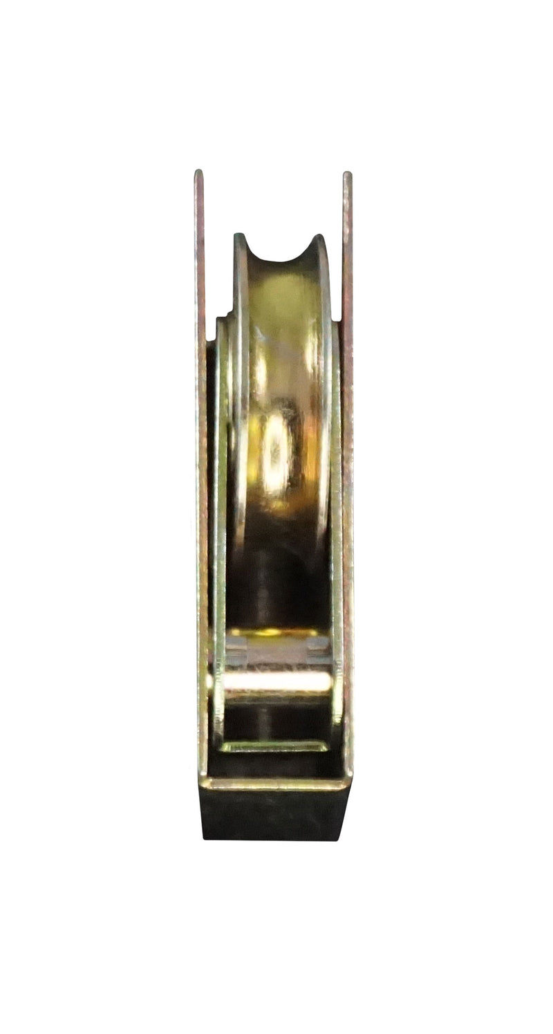 WRS Pella Old Style Steel Patio Door Roller  -  1-1/2" Concave Wheel
