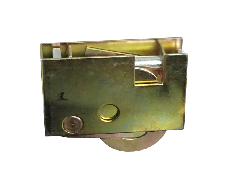 WRS Pella Old Style Steel Patio Door Roller  -  1-1/2" Concave Wheel