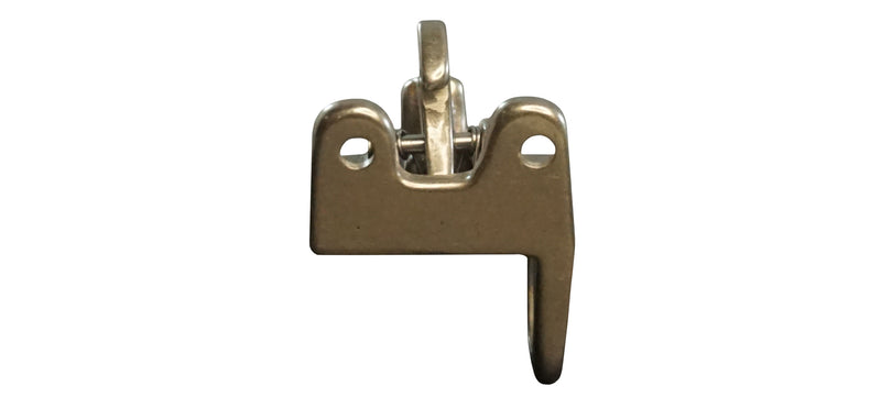 WRS Pole Operated Spring Catch  -  White Bronze