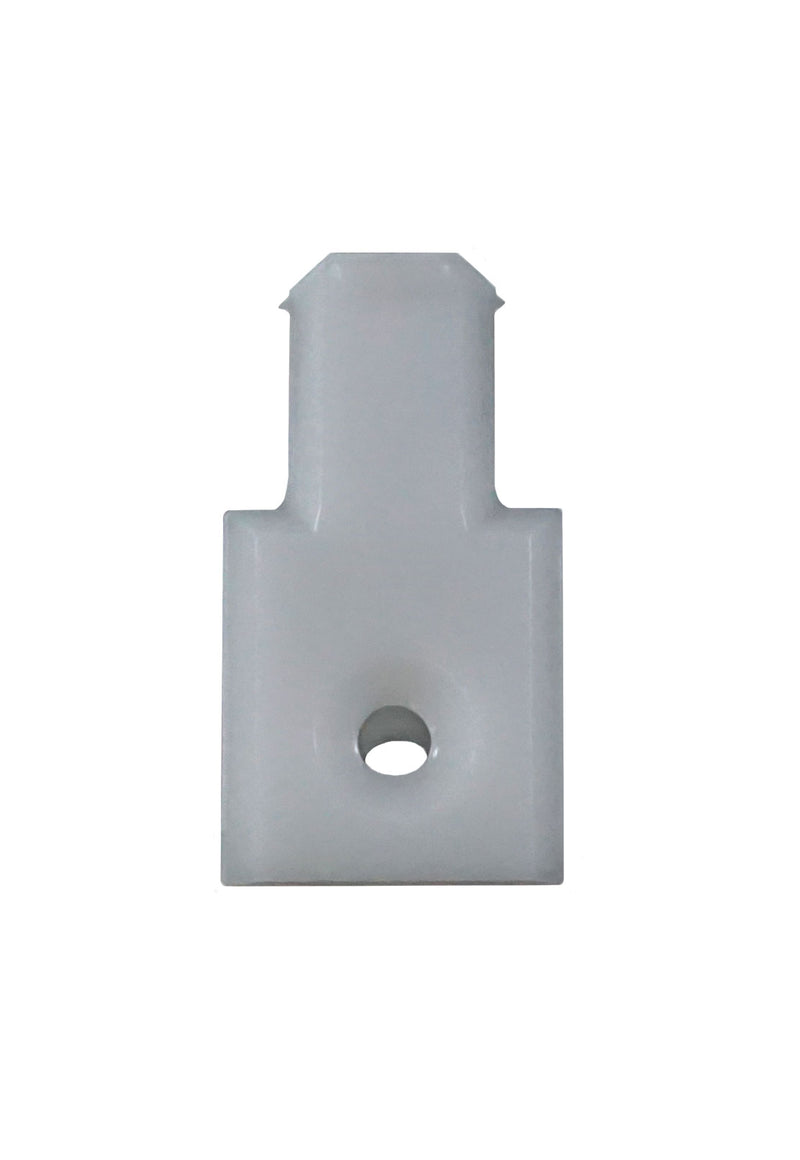 WRS 1-1/2" White Constant Force Balance Cover/Detent Clip  -  Single