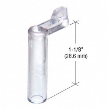 WRS Clear Polycarbonate Wing Screen Clip  -  1-1/8"