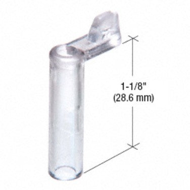 WRS Clear Polycarbonate Wing Screen Clip - 1-1/8"
