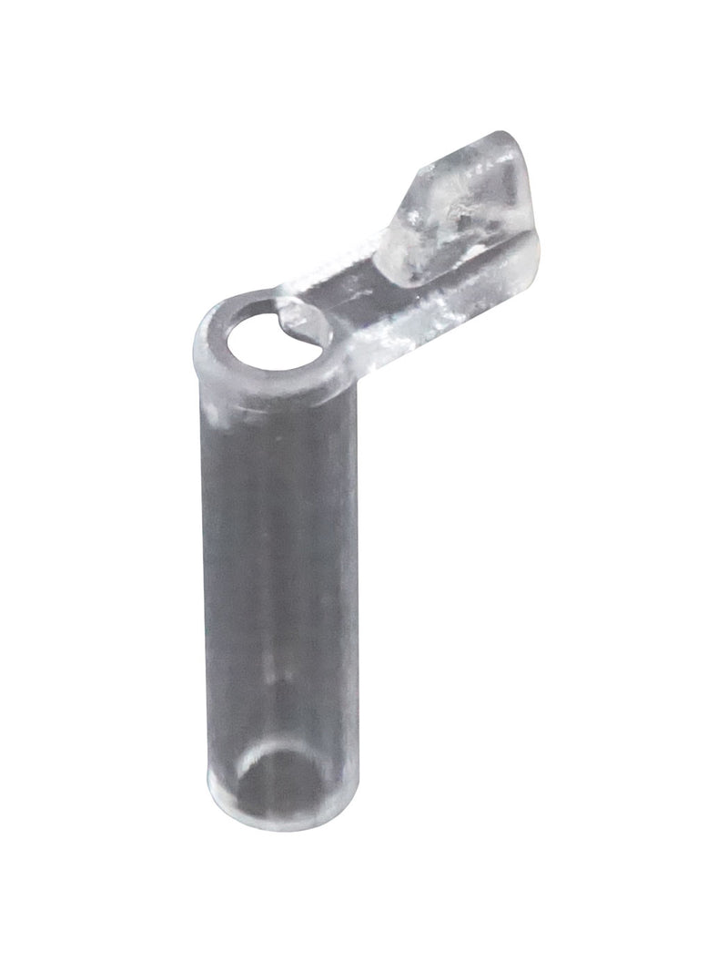 WRS Clear Polycarbonate Wing Screen Clip  -  1-1/8"