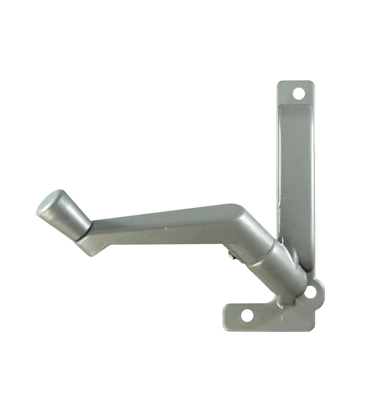 WRS Tucker 4-5/8" Right Hand Awning Window Operator and Handle Set  -  Silver