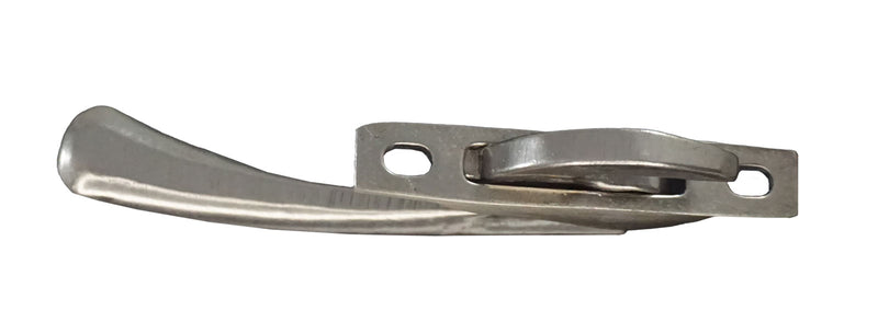 WRS Left Hand Single Point Casement Locking Handle - White Bronze