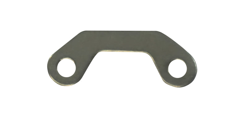 WRS 3/16" Height Project-Out Cam Strike  -  White Bronze