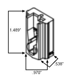 WRS Marvin Integrity Pivot Lock Shoe/Clutch with Metal Brake - Non-Handed