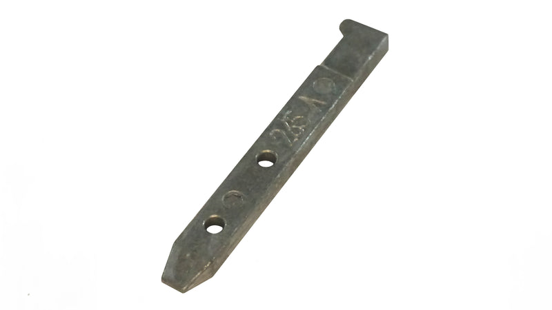 WRS 2-1/2" Zinc L Shaped Pivot Bar
