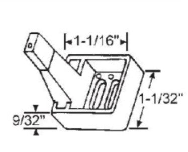 WRS Left or Right Hand Side-Mounted Pivot Bar - Die-Cast