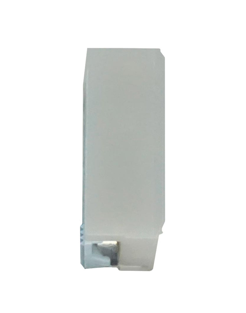 WRS 1-3/8" Back Locking Constant Force Shoe  -  White