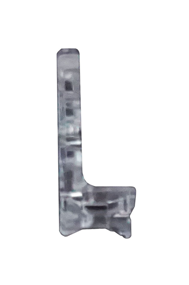 WRS Inverted Constant Force Series 975 Nylon Clip  -  Clear
