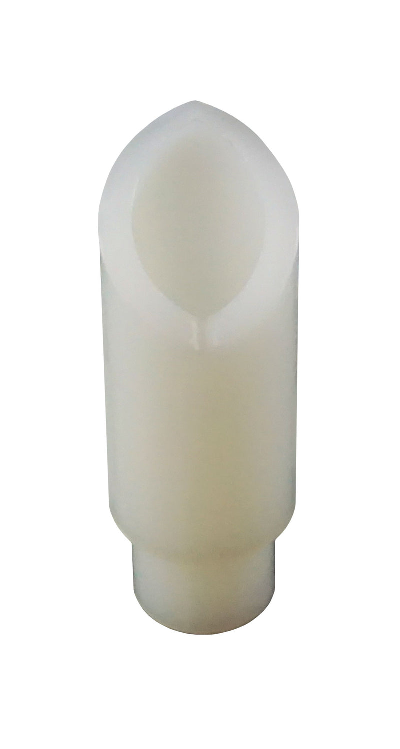 WRS Bottom Pintel for Metal Partition Door Bottom Hinge - White Nylon