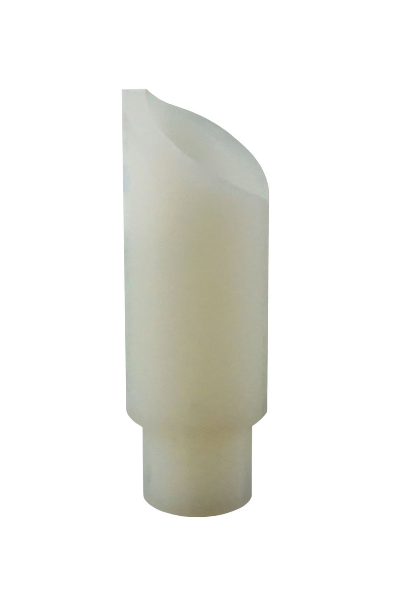 WRS Bottom Pintel for Metal Partition Door Bottom Hinge - White Nylon