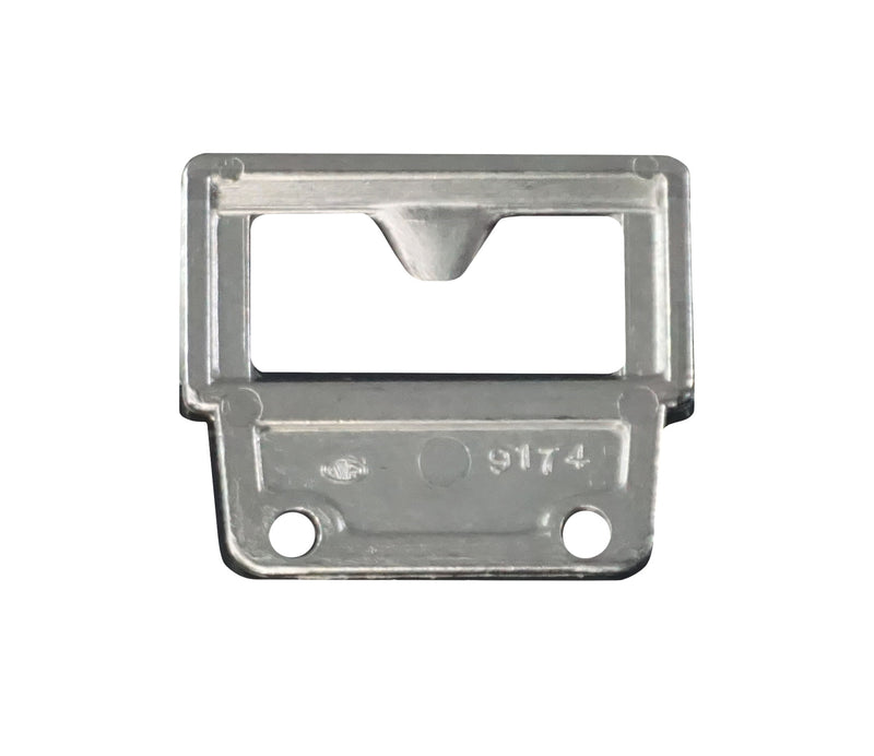 WRS BetterBilt Zinc/Die-Cast Keeper  -  Satin Aluminum Finish
