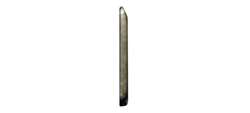 WRS White Bronze Sweep Lock Keeper - 1-1/8"