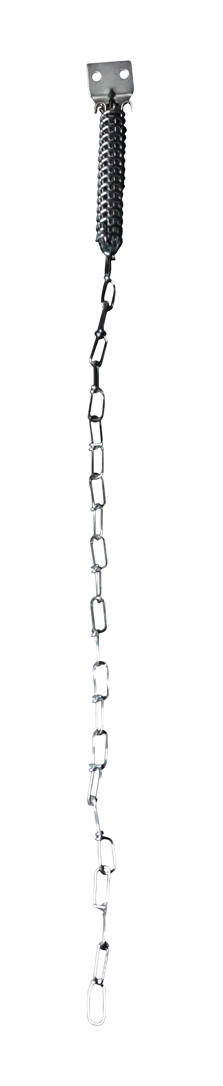 WRS Storm Door Protector Chain & Spring  -  Zinc-Plated