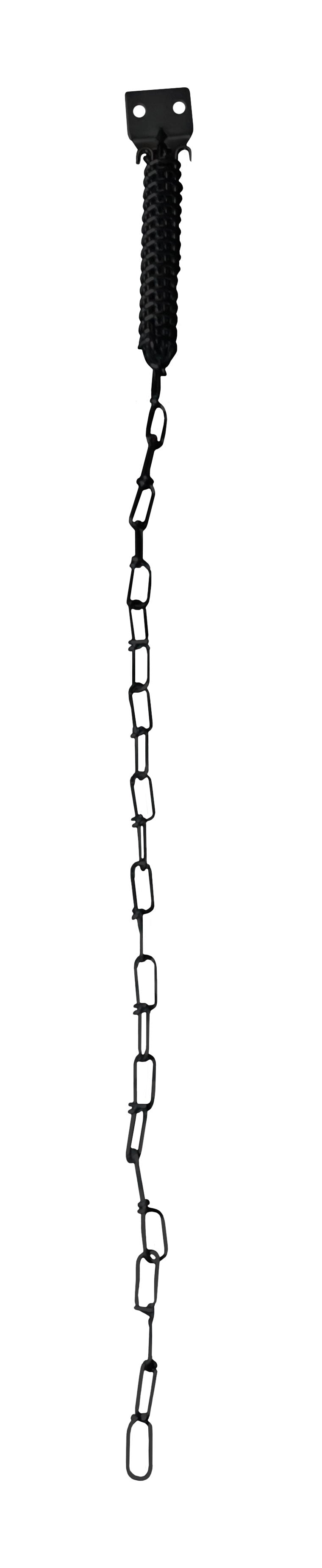 WRS Storm Door Protector Chain & Spring  -  Black