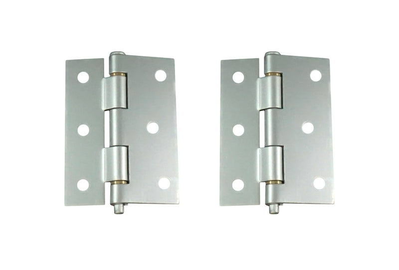 WRS 3" Aluminum Screen Door Hinge with Brass Bearings  -  2 Pack