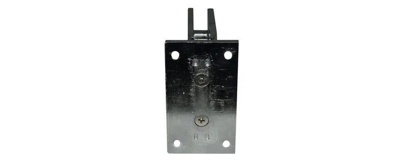 WRS Adjustable Wall Mount Shower Hinge with Full Back Plate/Gaskets - Polished Chrome
