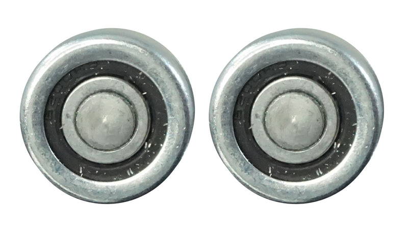 WRS 6-13/16" Heavy Duty Steel Short Stem Garage Door Roller  -  2 Pack