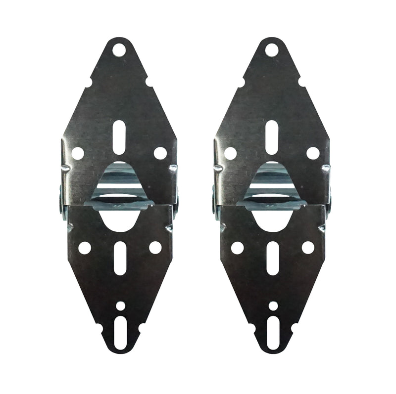 WRS 14 Gauge Galvanized Steel Garage Door Hinges  -  2 Pack