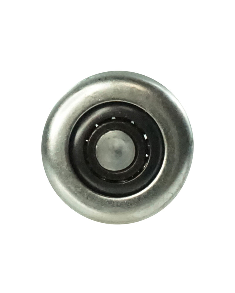 WRS 1-13/16" Diameter Steel Long Stem Ball Bearing Heavy Duty Garage Door Roller  -  Single Pack