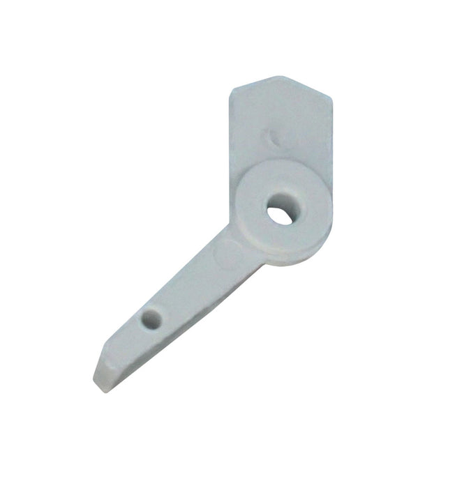 WRS White Flush Mount Screen Swivel Latch - 12 Pack