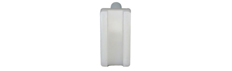 WRS 2" Pressure Shoe with Pin - White