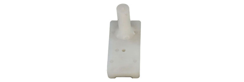 WRS 2" Pressure Shoe with Pin - White